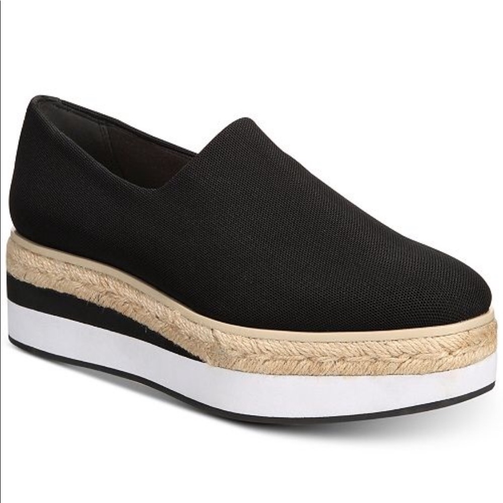DKNY Lior Platform Espadrilles Size 7.5/38